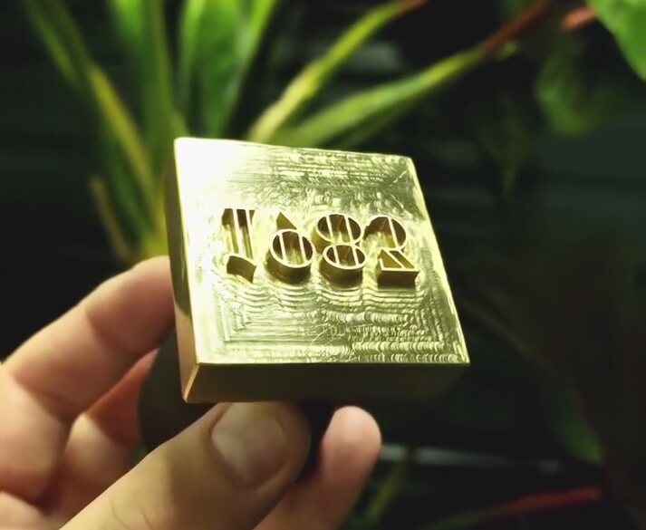 IJsstempel met eigen logo