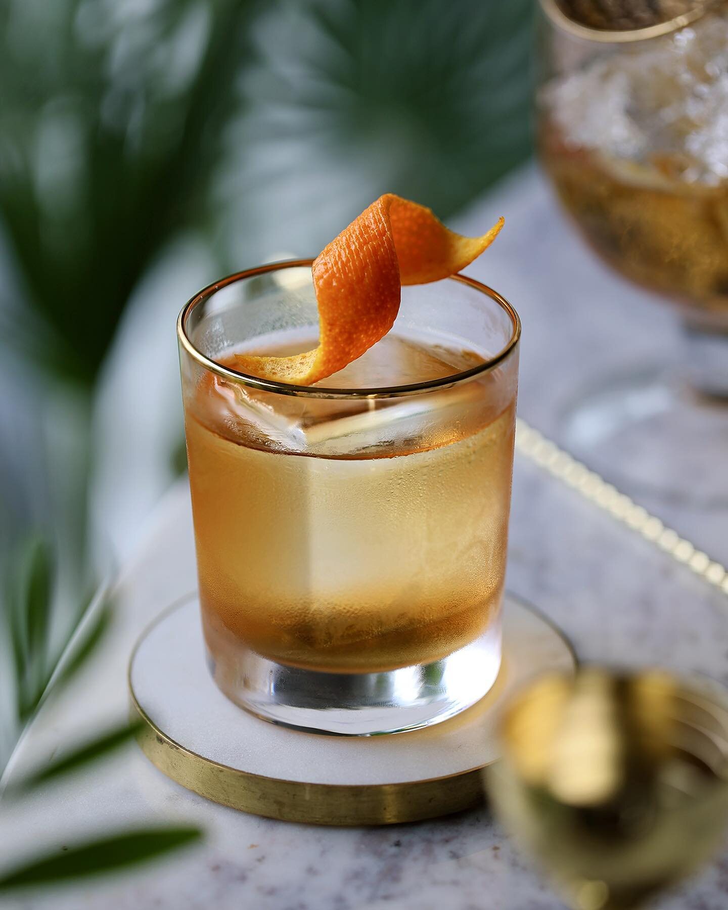 Old Fashioned met helder ijs